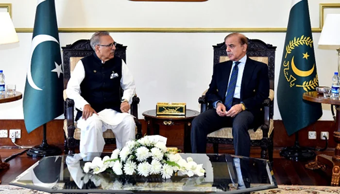 PM Shehbaz to Submit NA Dissolution Summary to President Alvi Tonight