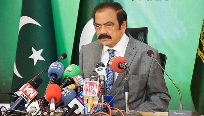 Rana Sanaullah Urges Investigation into Source of Alleged US Cipher Published by The Intercept