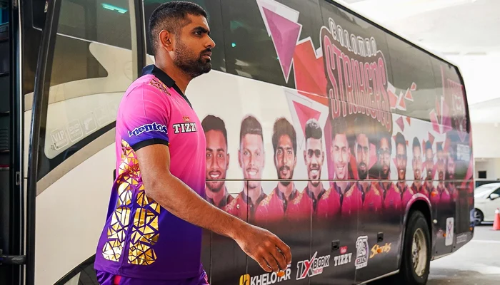 Why was Babar Azam not picked as Colombo Strikers captain?