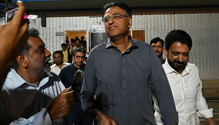 PTI’s Asad Umar ‘Detained’ in Cipher Case