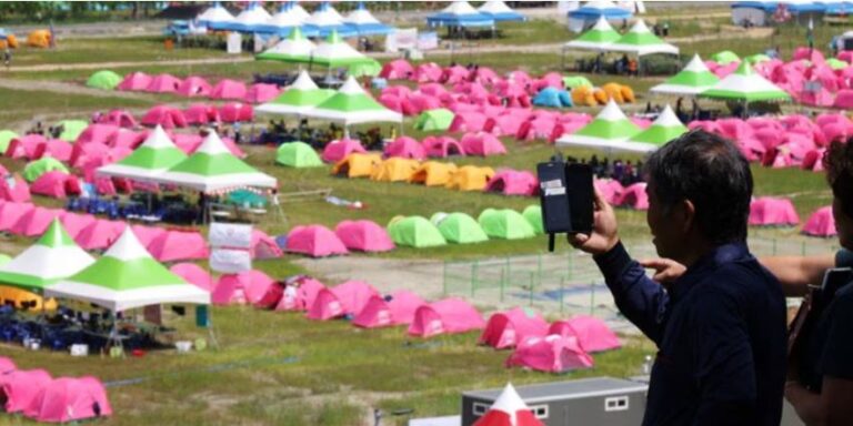 South Korea Scrambles to Cool Down Scouts as Heatwave Hits Jamboree